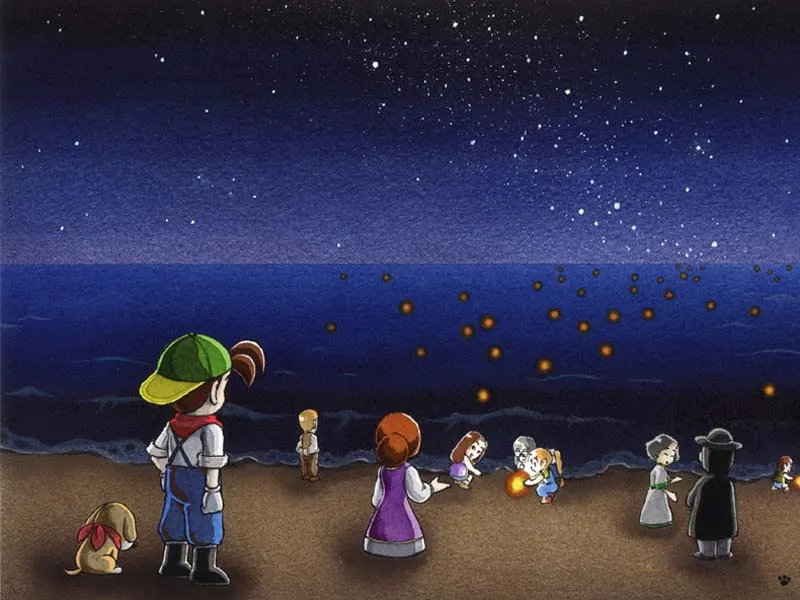 Backdrop artwork for Harvest Moon DS
