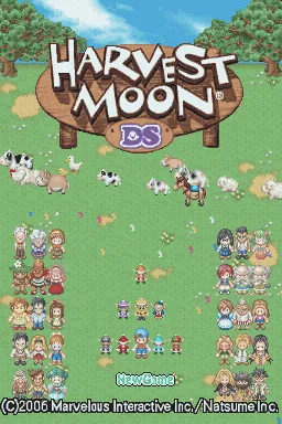 Harvest Moon DS screenshot