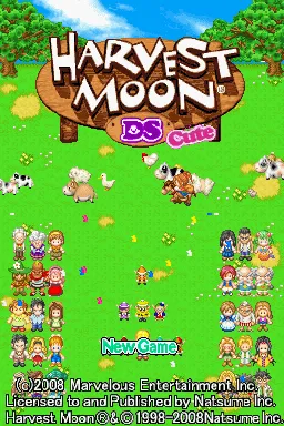 Harvest Moon DS: Cute screenshot