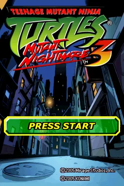 Teenage Mutant Ninja Turtles 3: Mutant Nightmare screenshot