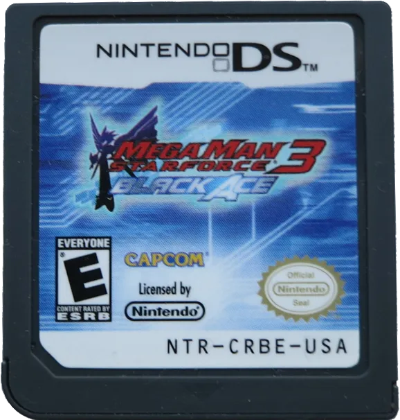 Mega Man Star Force 3: Black Ace cart