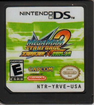 Mega Man Star Force 2: Zerker x Ninja cart