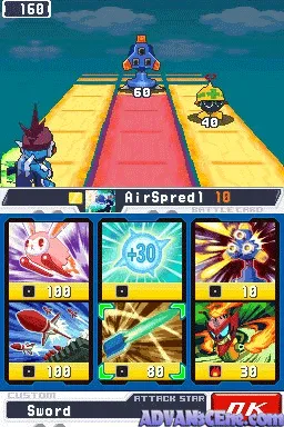 Mega Man Star Force 2: Zerker x Ninja screenshot