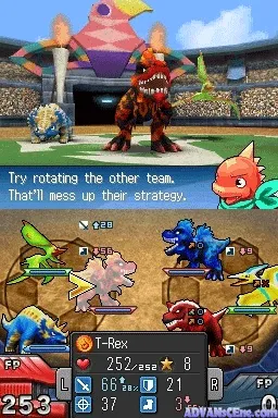 Backdrop artwork for Fossil Fighters: Champions