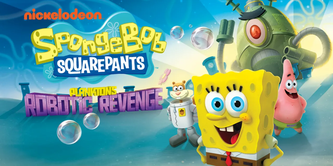 Backdrop artwork for SpongeBob SquarePants: Plankton's Robotic Revenge