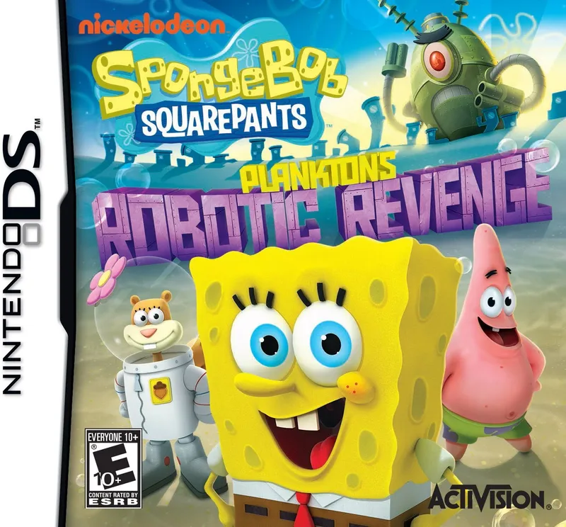 SpongeBob SquarePants: Plankton's Robotic Revenge box art
