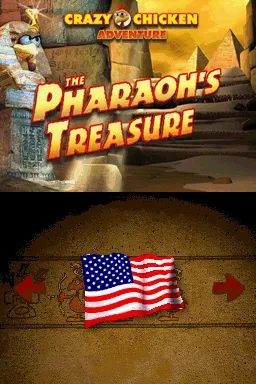 Crazy Chicken Adventure: The Pharaoh's Treasure screenshot