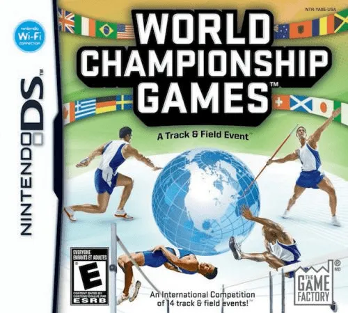 World Championship Games: A Track & Field Event box art