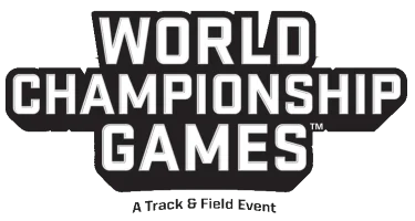 World Championship Games: A Track & Field Event logo