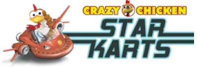 Crazy Chicken: Star Karts logo