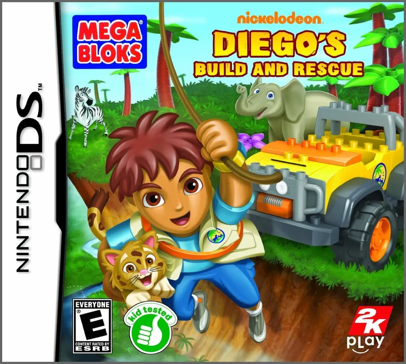 Mega Bloks: Diego's Search and Rescue box art