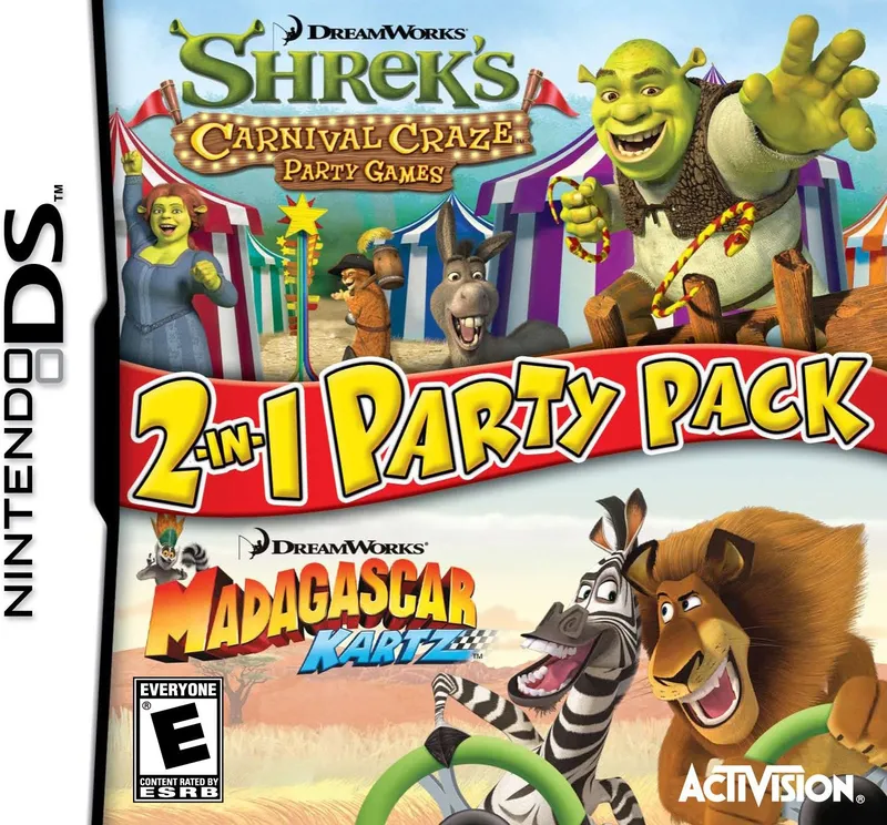 DreamWorks 2-in-1 Party Pack box art