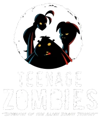 Teenage Zombies: Invasion of the Alien Brain Thingys! logo
