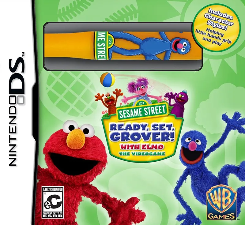 Sesame Street: Ready, Set, Grover! box art