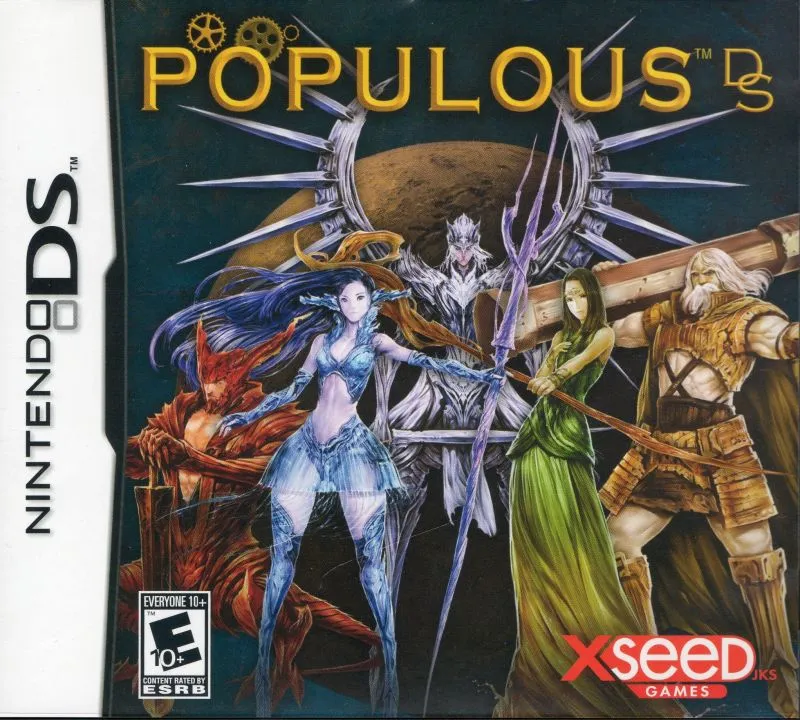Populous DS box art