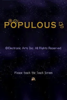 Populous DS screenshot