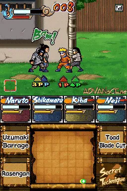 Backdrop artwork for Naruto: Ninja Council 3