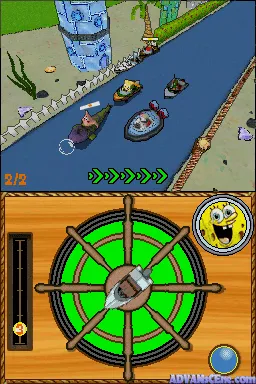 Backdrop artwork for SpongeBob's Boating Bash
