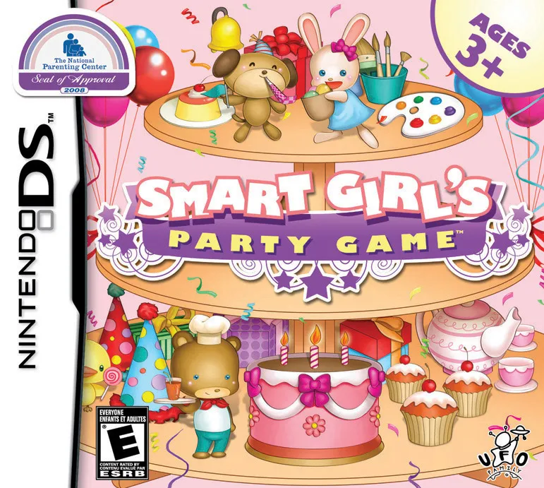 Smart Girl's Party Game box art