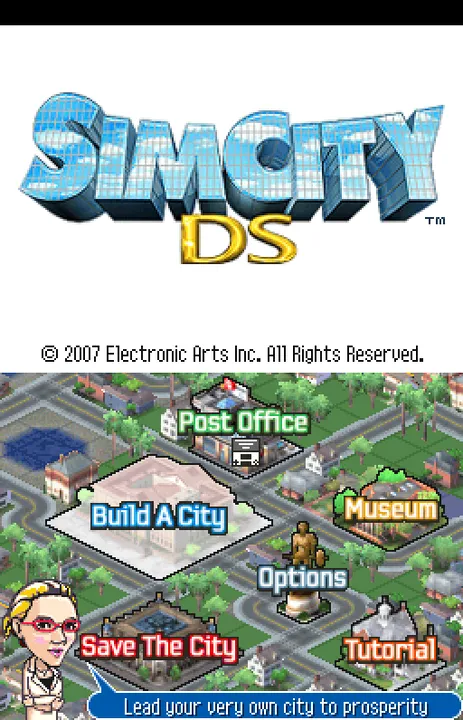 SimCity DS screenshot