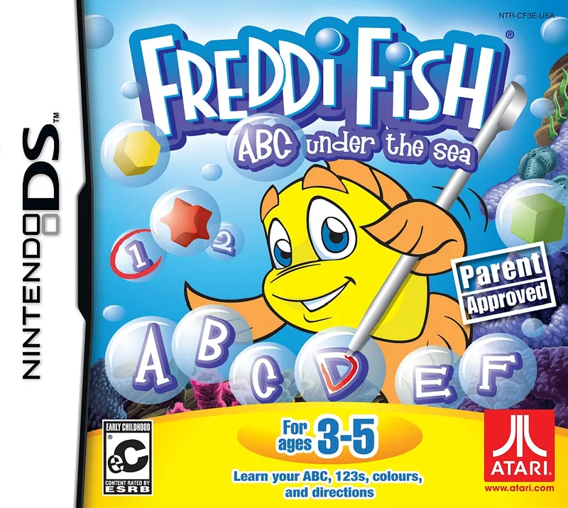 Freddi Fish: ABC Under the Sea box art