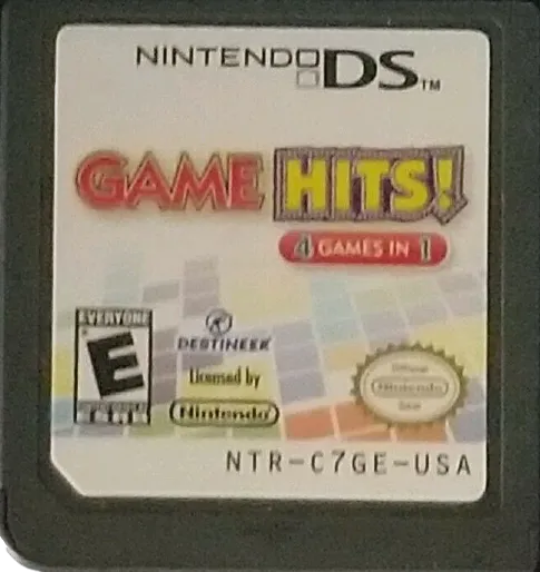 Game Hits! 4 Games in 1 cart