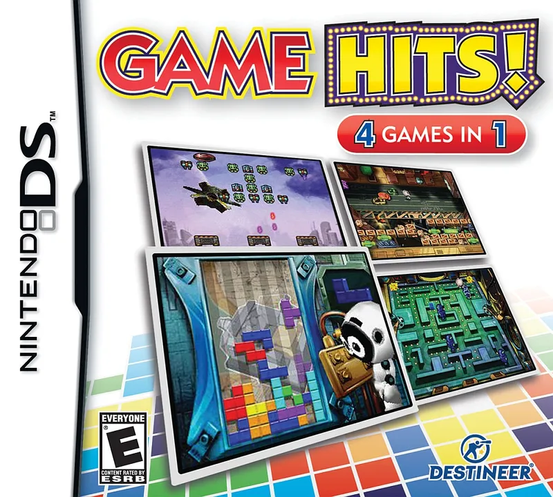 Game Hits! 4 Games in 1 box art