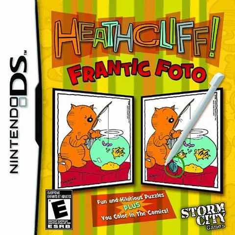 Heathcliff: Frantic Foto box art