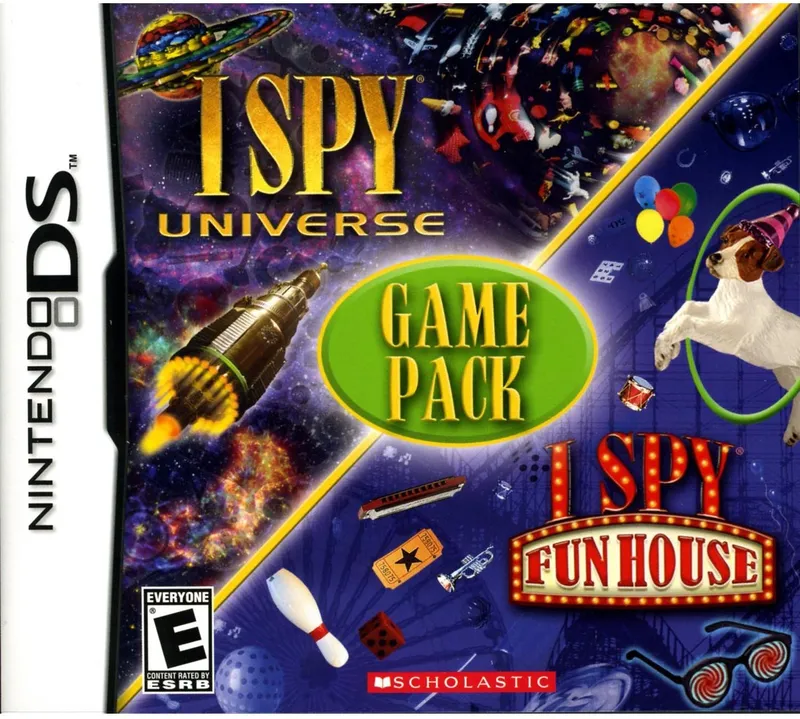 I Spy: Game Pack cover art for Nintendo DS