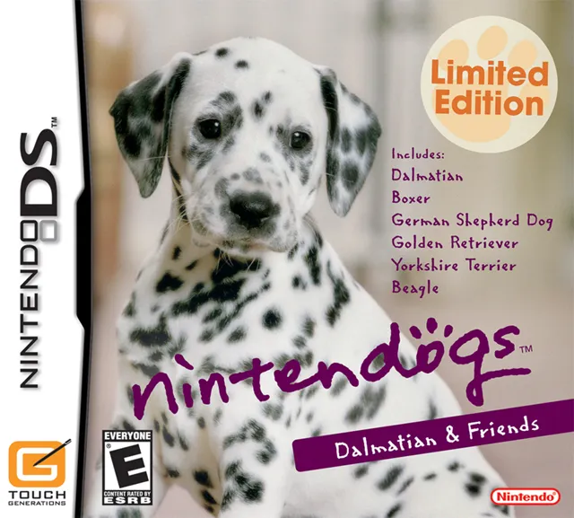 Nintendogs: Dalmatian & Friends box art