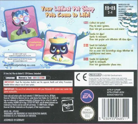 Littlest Pet Shop: Winter box back