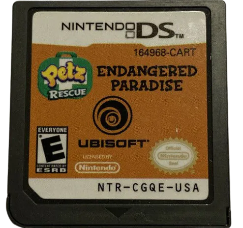 Petz Rescue: Endangered Paradise cart