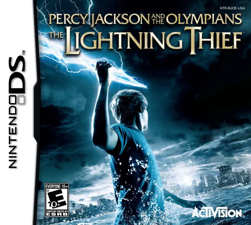 Percy Jackson and the Olympians: The Lightning Thief box art