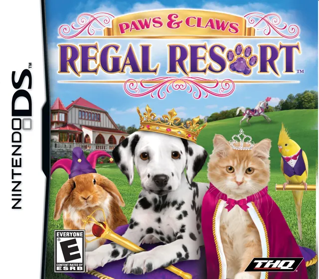 Paws & Claws: Regal Resort box art
