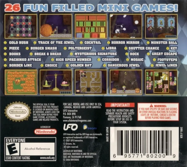OMG 26: Our Mini Games box back