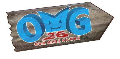 OMG 26: Our Mini Games logo