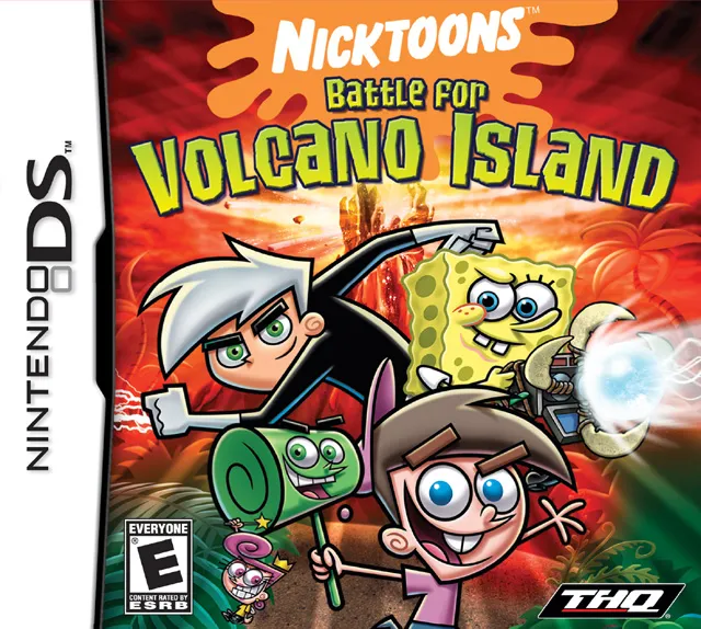 Nicktoons Battle for Volcano Island box art