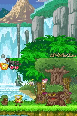Backdrop artwork for Nicktoons Battle for Volcano Island