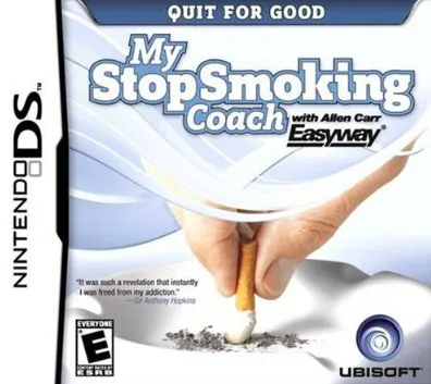 My Stop Smoking Coach with Allen Carr: Easyway Quit for Good cover art for Nintendo DS