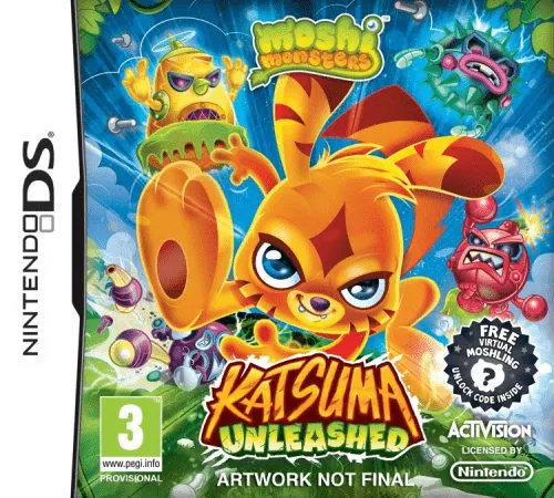 Moshi Monsters: Katsuma Unleashed box art