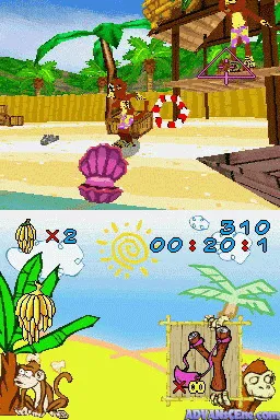 Backdrop artwork for Monkey Madness: Island Escape