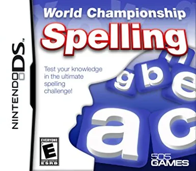 World Championship Spelling box art