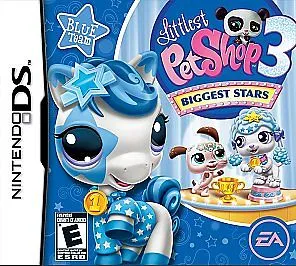 Littlest Pet Shop 3: Biggest Stars Blue Team cover art for Nintendo DS