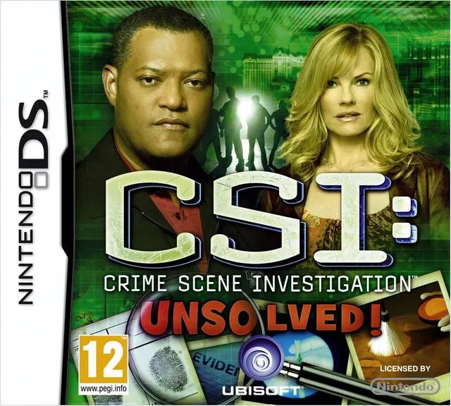 CSI: Unsolved! box art