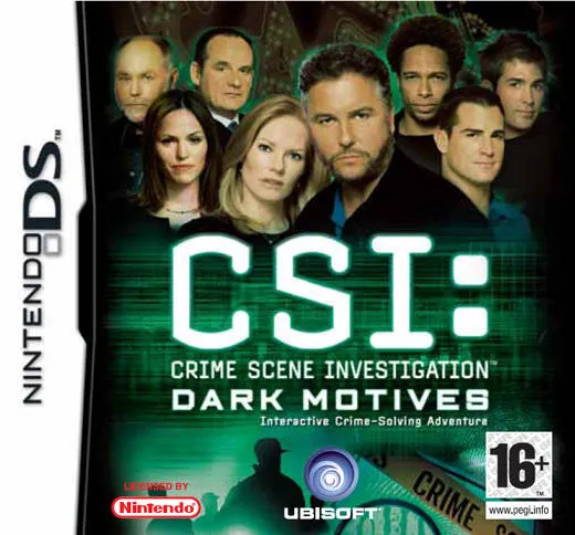 CSI: Dark Motives box art