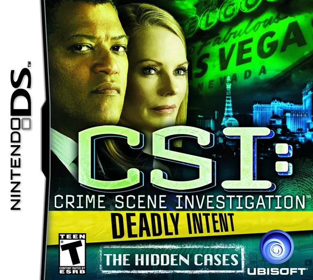 CSI: Deadly Intent: The Hidden Cases box art