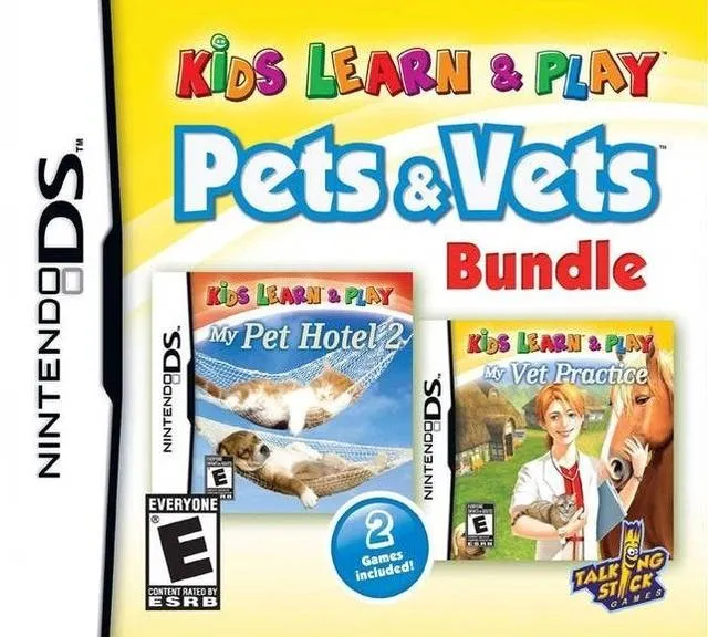 Backdrop artwork for Kids Learn & Play: Pets & Vets Bundle