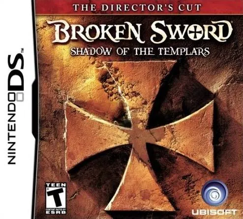 Broken Sword: Shadow of the Templars: The Director's Cut cover art for Nintendo DS