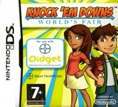 Knock 'Em Downs: World's Fair cover art for Nintendo DS