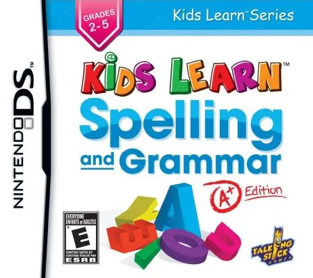Backdrop artwork for Kids Learn: Spelling and Grammar A+ Edition